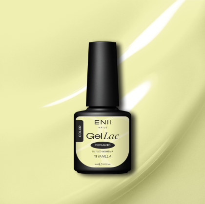 Gel lak Ceramic 11 Vanilla - gelový lak bez HEMA, 5 ml